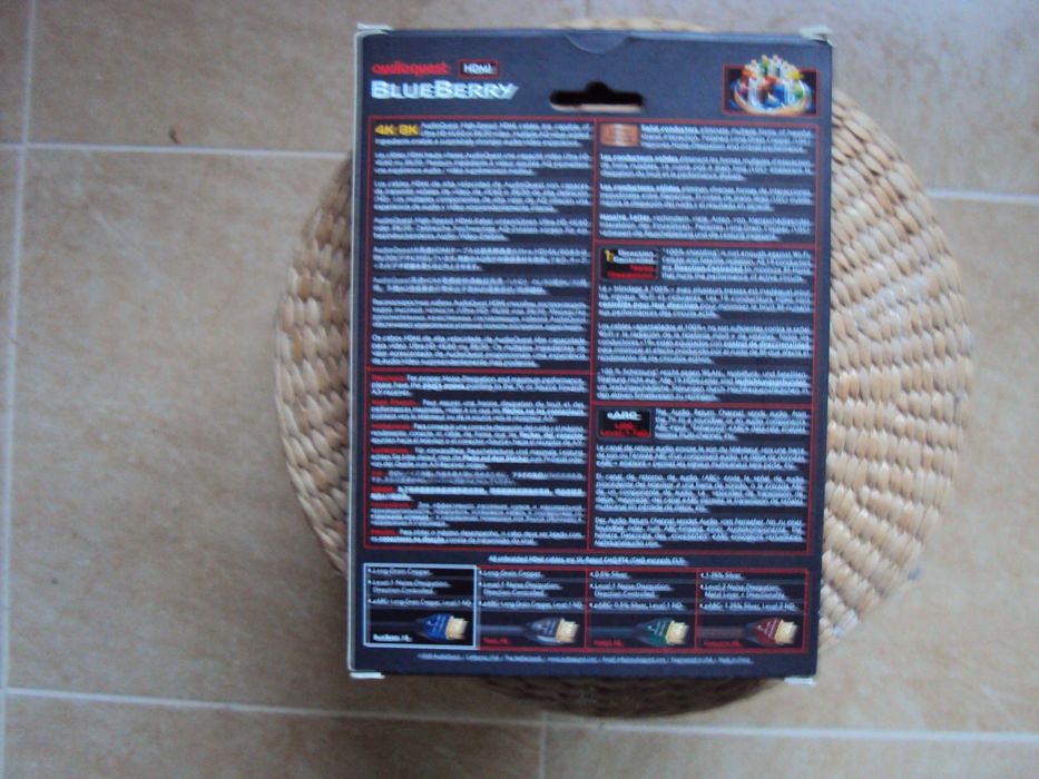 Vendo cabos hdmi AUDIOQUEST