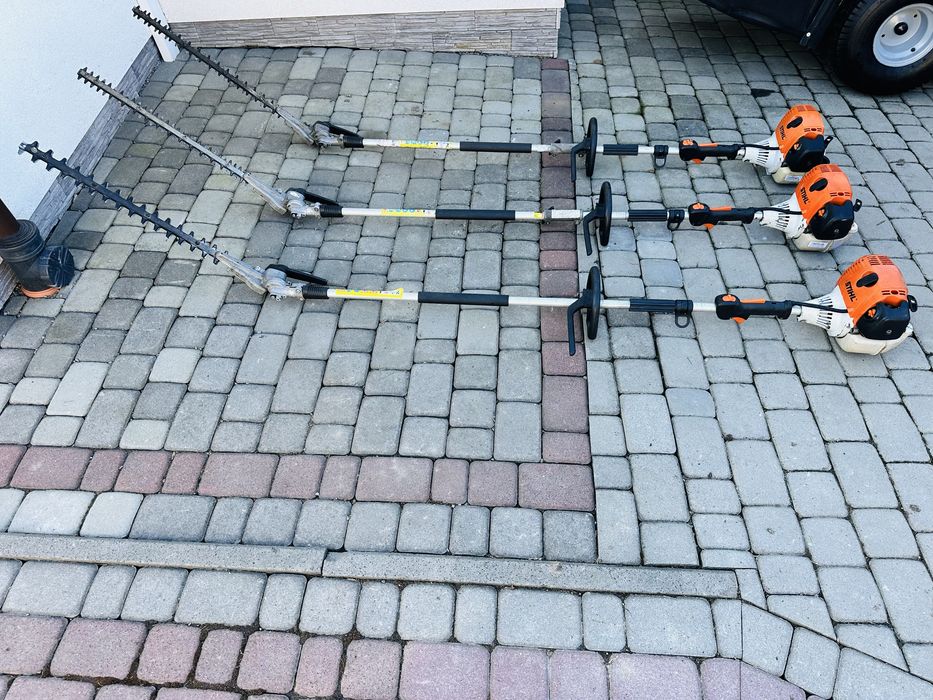 Nożyce na wysiegniku Stihl KM 100 KM 130