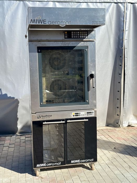 Конвекционная хлебопечь Miwe aero с пароувлажнителем 8 уровней 60х40