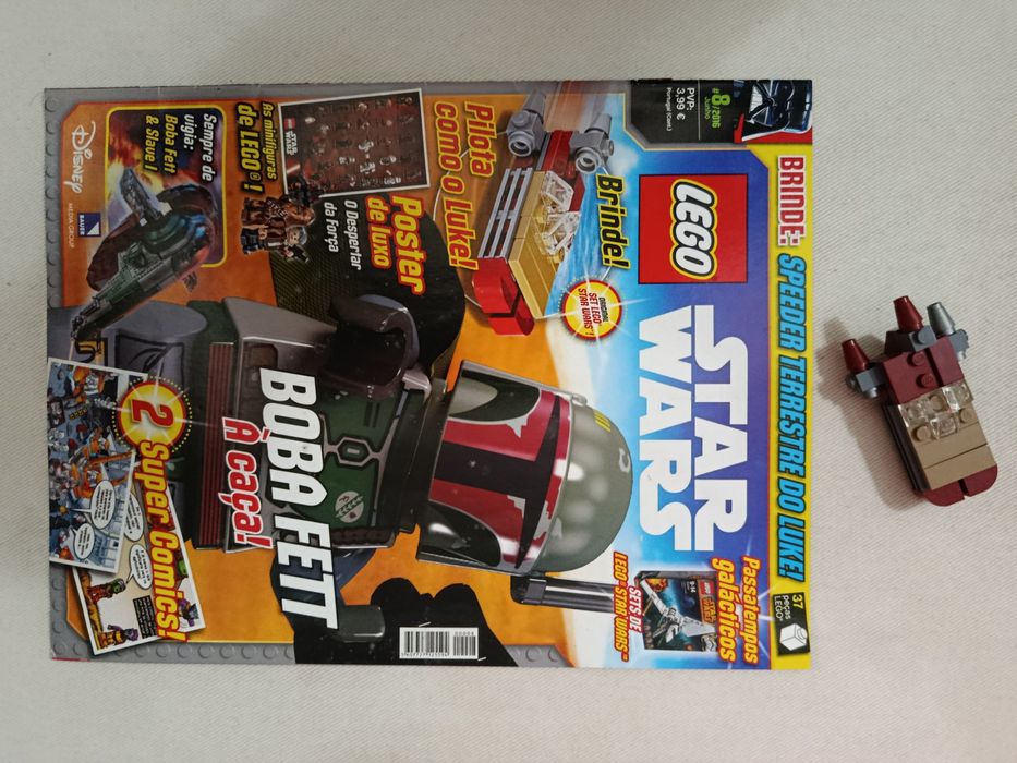 STAR  WARS  - ( 7 revistas + 7 LEGO ) ll