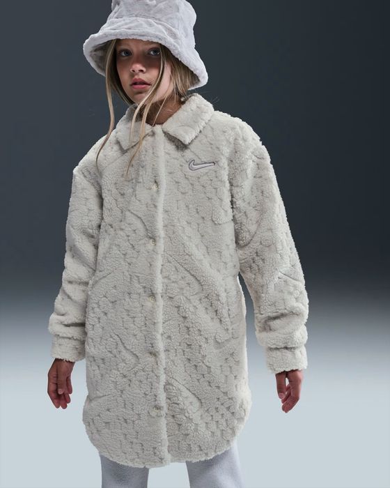 Дитяча курточка Nike Sherpa big kids