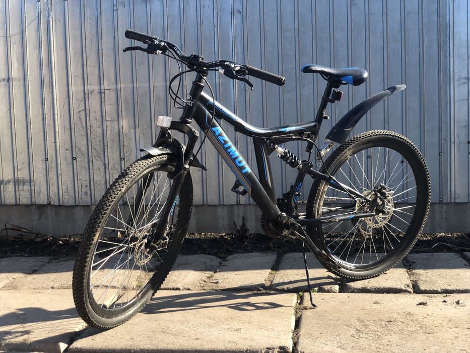 Велосипед двухподвесной