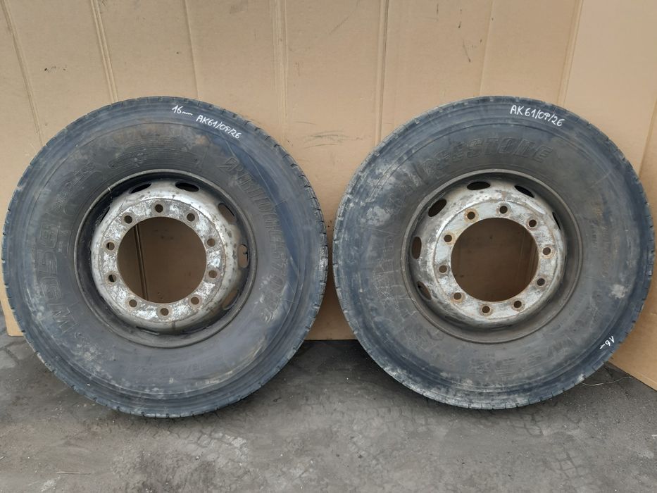 Koła Opony Ciężarowe 2X Bridgestone W958 315/80 R22.5