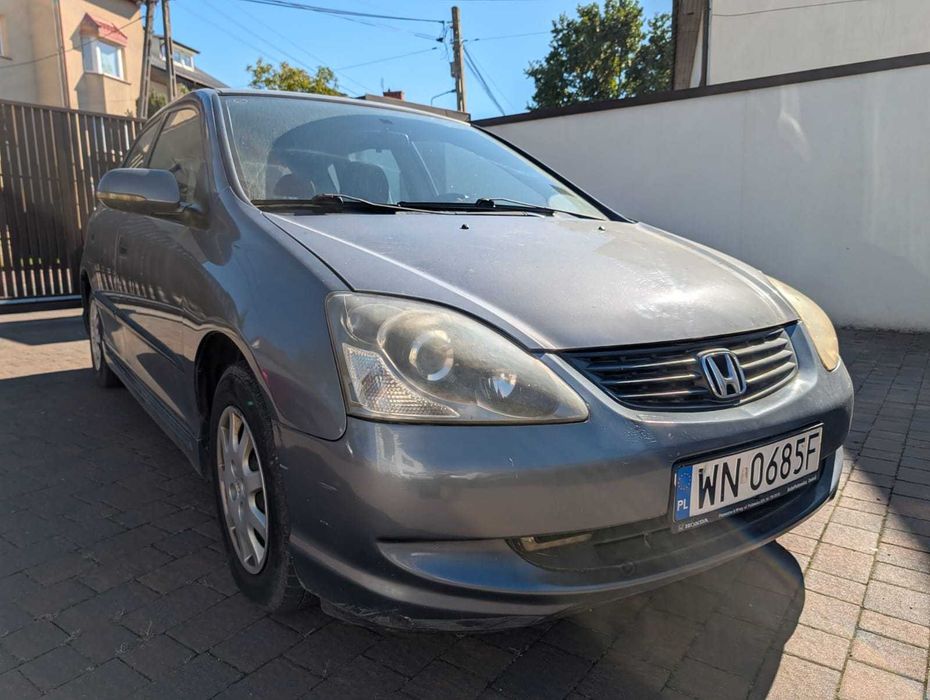 Honda Civic 1.4 2005 | 5-drzwiowy Hatchback | OC + przegląd | Do naprawy | Do negocjacji