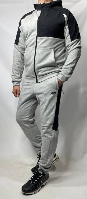 Чоловічий костюм спортивный зимний New Balance на флисе