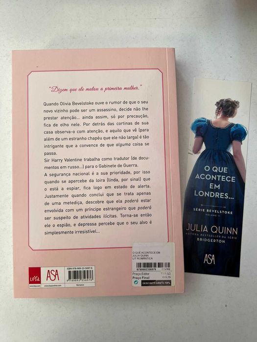 Livro - O que Acontece em Londres… (ctt editorial grátis)