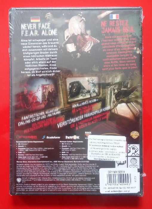 FEAR 3 / F.E.A.R. 3 NOWA gra PC