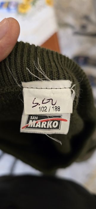 Sweter straż graniczna sg olive green zielony san marko  102/188