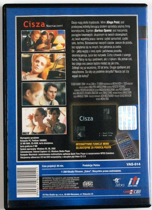 Cisza Naznaczeni (Kinga Pres) 2VCD