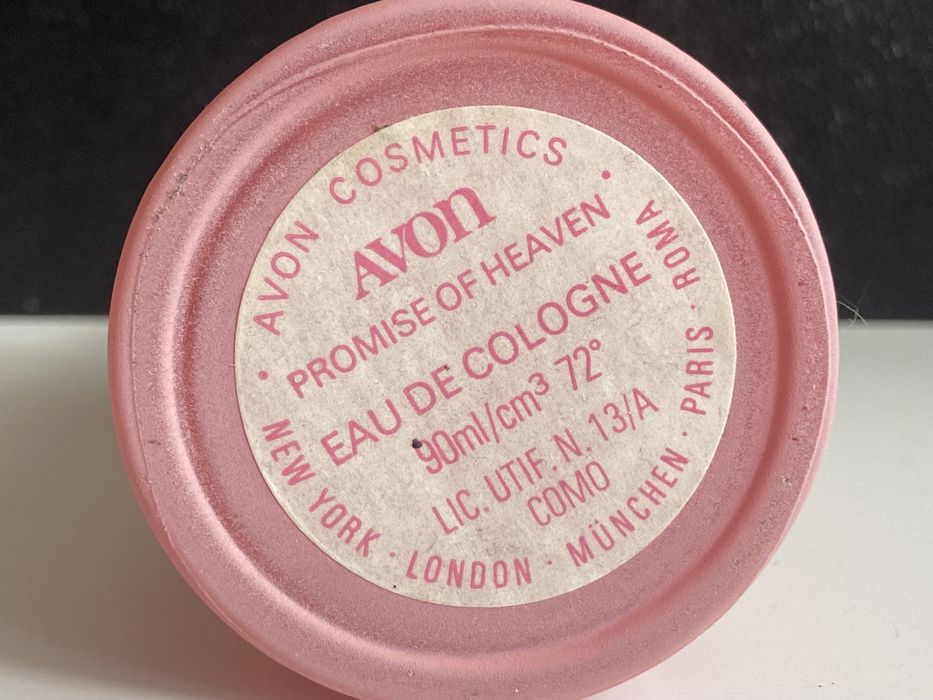 Eau de cologne Avon Promise of Heaven 90 ml Vintage