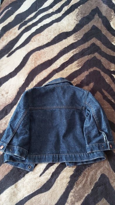 Джинсовый пиджак рукав 3/4