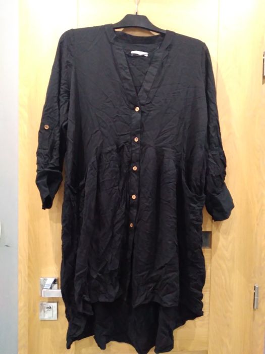 Cudna sukienka tunika Blue Shadow rozmiar 34/44