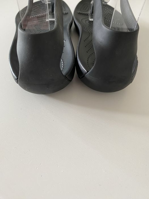 Nowe sandaly Crocs Serena Flip Metallic Bar r. 36/37 W6