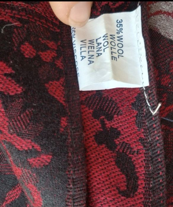 Chusta szal wełna wiskoza