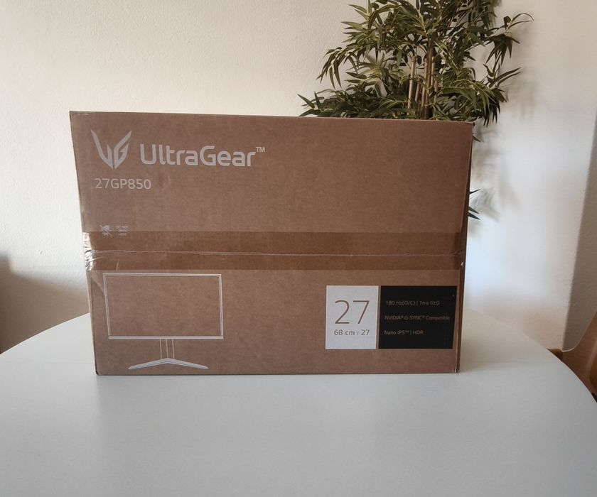 LG UltraGear 27GP850 27" QHD 180Hz Nano IPS como novo