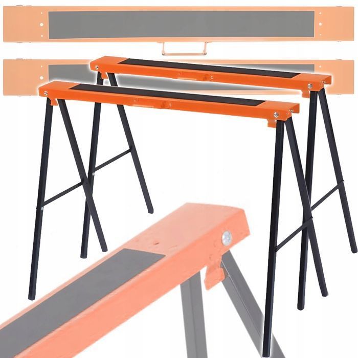 Koziołek Roboczy Składany Stojaki Koziołki Zestaw 2Szt - Max 200Kg