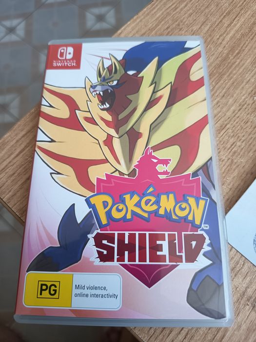 Gra Pokemon Shield na Nintendo