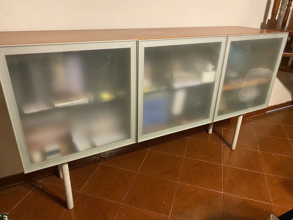 Mesa jantar extensivel + aparador modernos