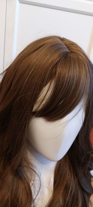 Peruka nowa jak naturalna brąz