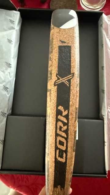 raquete Padel Cork extreme black
