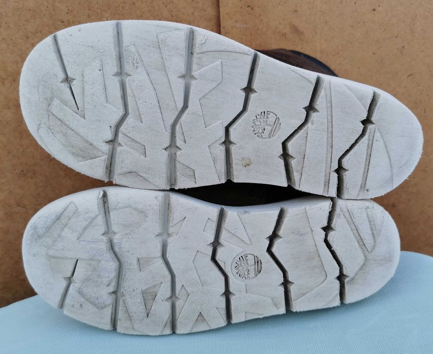 Кожаные демисезонные ботинки Timberland 33 р. Оригинал