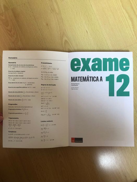 Livro Matemática - Preparação para Exame 12