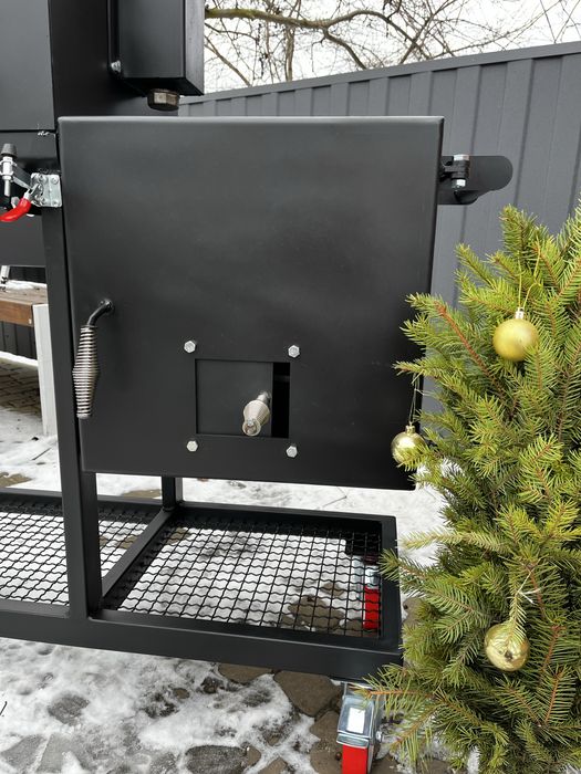 Реверсний смокер.Коптильня.Барбекю.