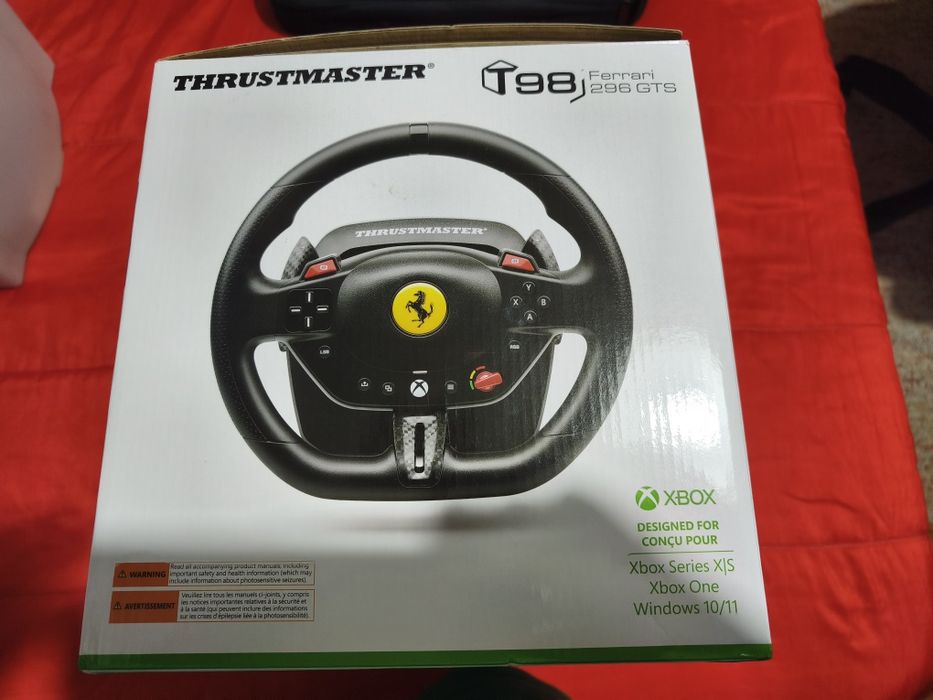 Thrustmaster T98 Ferrari 296 GTS  XBOX   XBOX