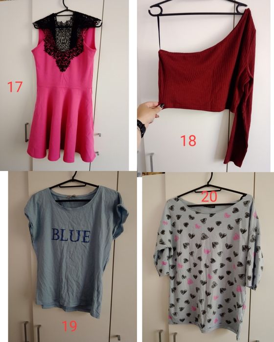 Paczka ubrań 20 szt