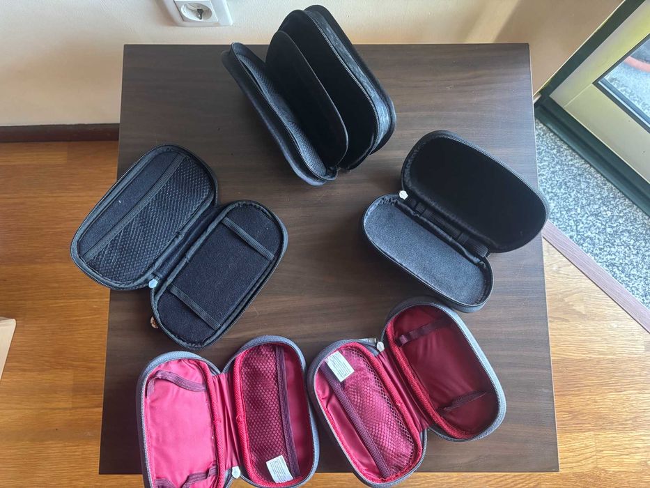 Lote 5 Bolsas Oficiais Sony PSP / PS Vita