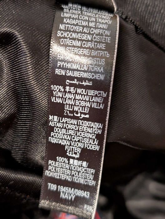 Кепка Marks & Spencer x Abraham Moon & Sons, 100% шерсть, L (59–60)