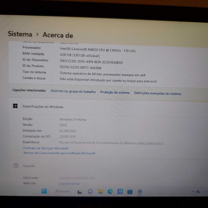 Vendo Computador asus