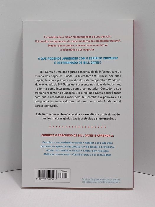 NOVO PREÇO -" Pensar como Steve Jobs" ; "Pensar como Bill Gates"