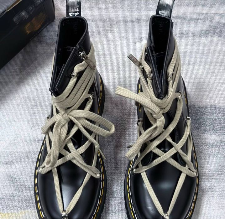 Dr. martenes X Rick Owens