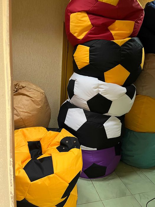 Крісло-мішок для дорослих та дітей. 24 кольори напряму з виробництва.