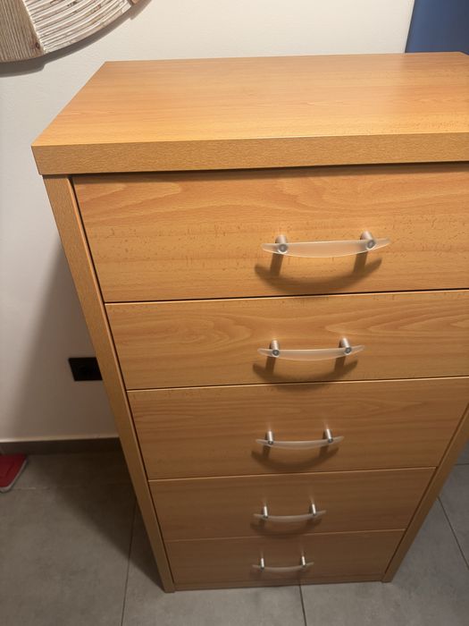 Armário com 5 Gavetas Faro