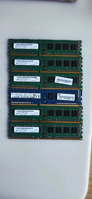 RAM DDR4 16GB 4x2GB+2x4GB zestaw 6 kostek