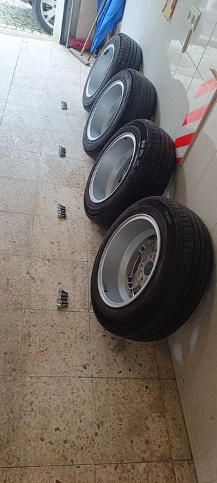 Jantes Mercedes Melber R15 5x112 impecáveis