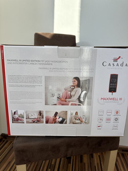 Masażer CASADA Maxiwell Limited Edition NOWY