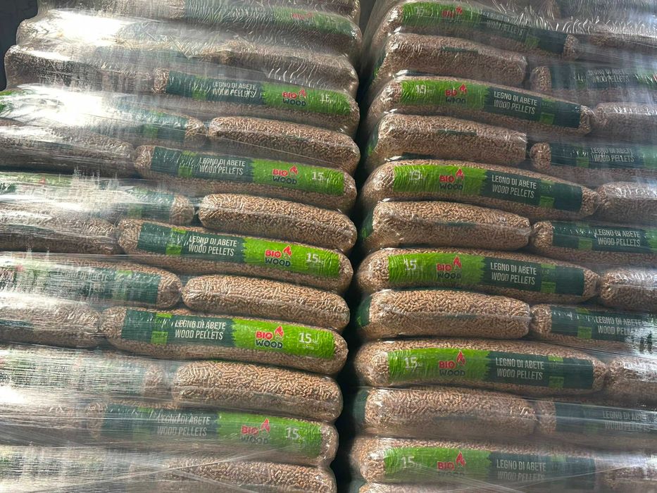 Pellet drzewny BIO WOOD 15kg  EN PLUS A1
