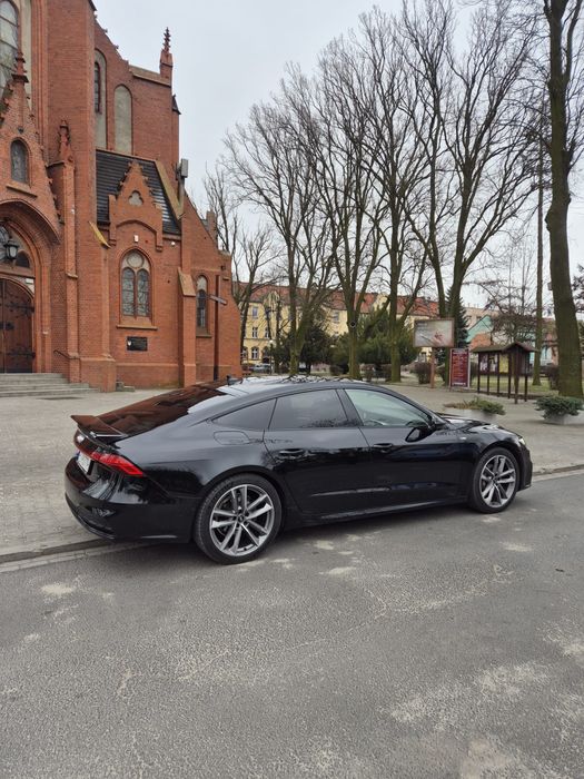 Luksusowe auto do ślubu Audi A7