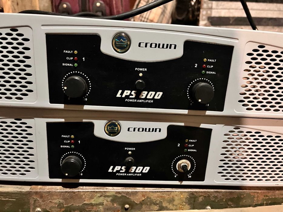 Підсилювачі PEAVEY CS 2000 H , PV-2600. CROWN-800