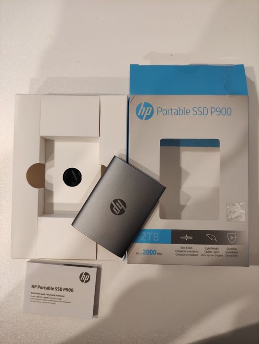 Пам'ять SSD диск HP P900 2Tb USB Type-C TLC Gray (7M695AA) External
