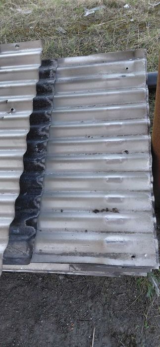 Blacha falista aluminiowa z rozbiórki – ok. 840 m² pokrycia