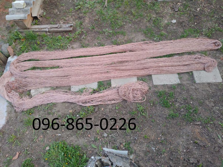 Сетка капрон оградительная. Ячейка 50х50 и 80х80.