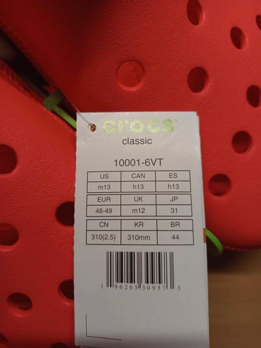 chodaki Crocs classic r.48/49 watermelon