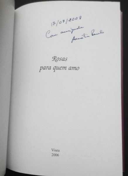 Amélia Paulo - Rosas para quem amo