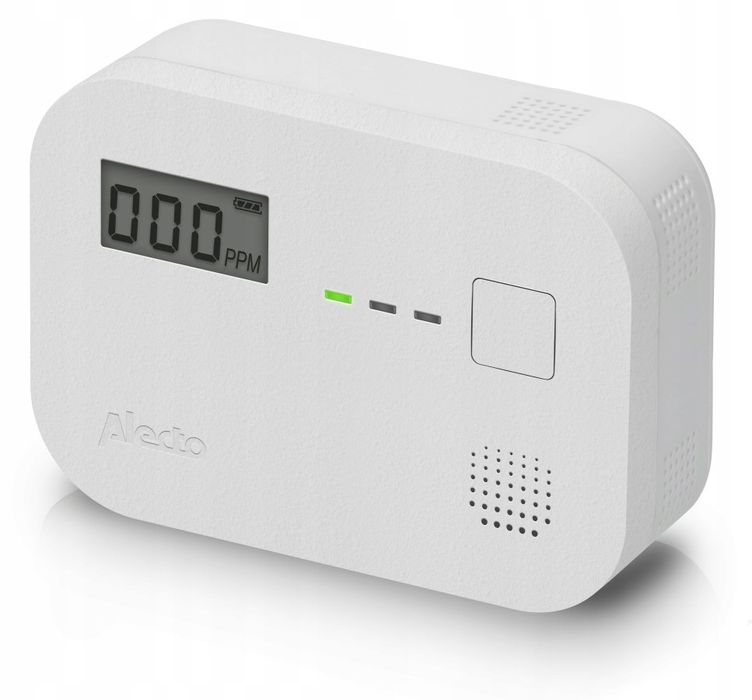 Czujnik Detektor Tlenku Węgla CO Czadu Alecto COA3910