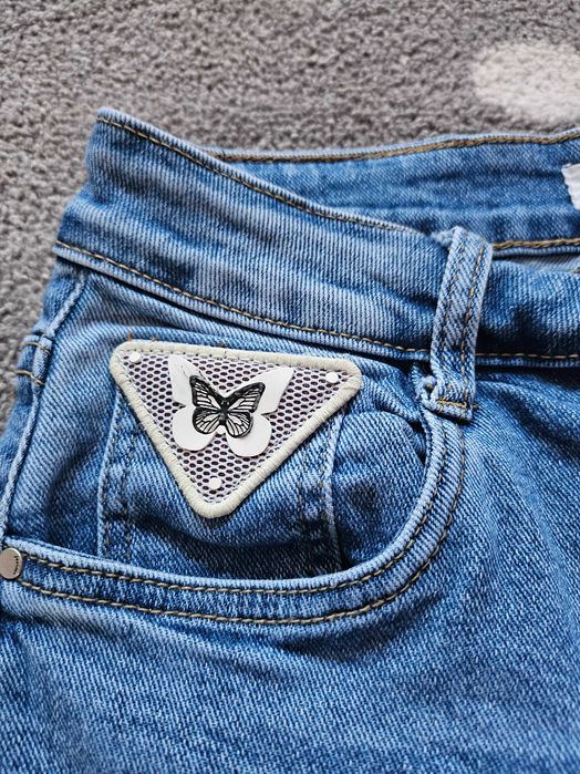 Spodnie jeans  mom fit