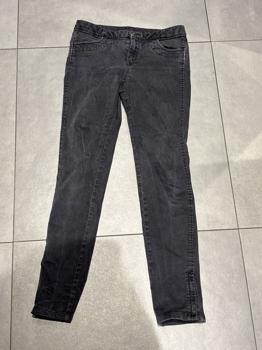 Czarne spodnie jeansowe Massimo Dutti Fit 34